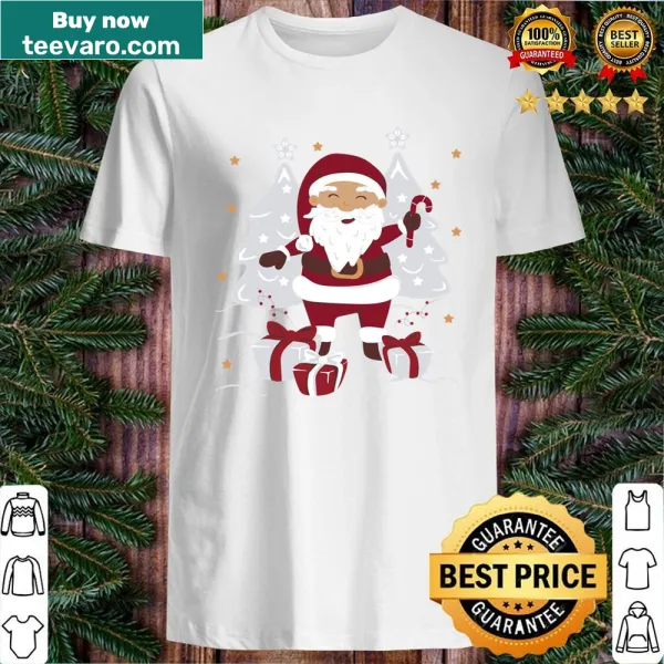 Illustrative Santa Claus racerback shirt for Christmas