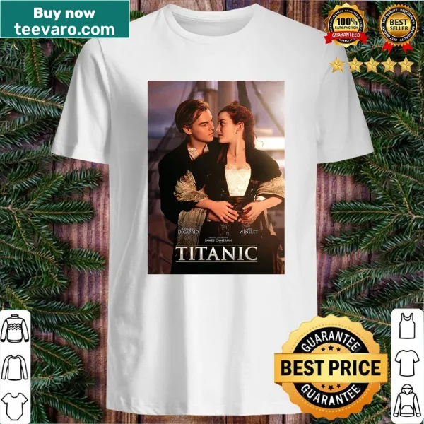 Vintage Titanic movie shirt with classic film tribute design