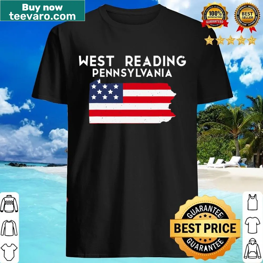 West Reading, Pennsylvania travel shirt with state design