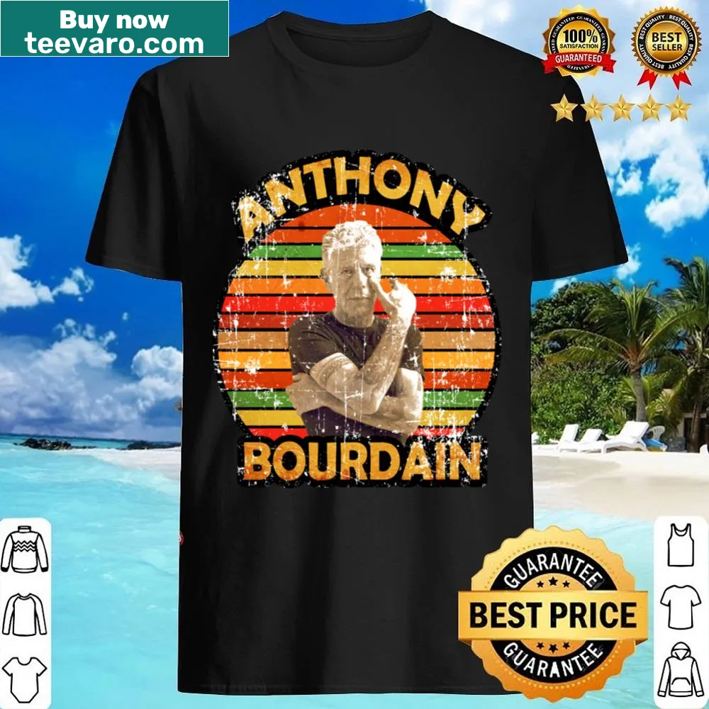 Vintage tribute shirt for Anthony Bourdain