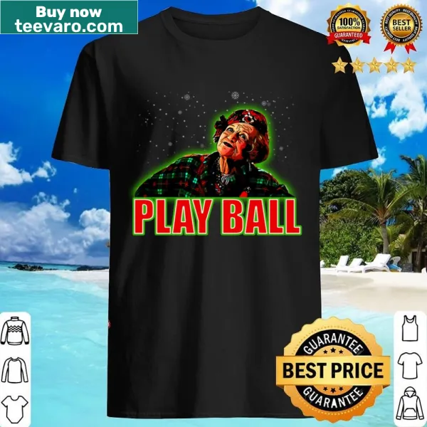 Play Ball shirt with bold typography for sports enthusiasts