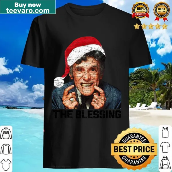 Inspirational shirt with a message of gratitude and blessings
