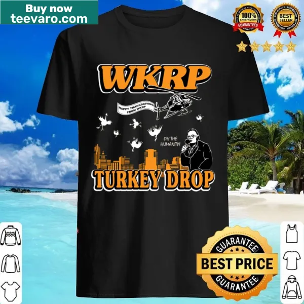 Funny Thanksgiving shirt featuring turkey dropping humor