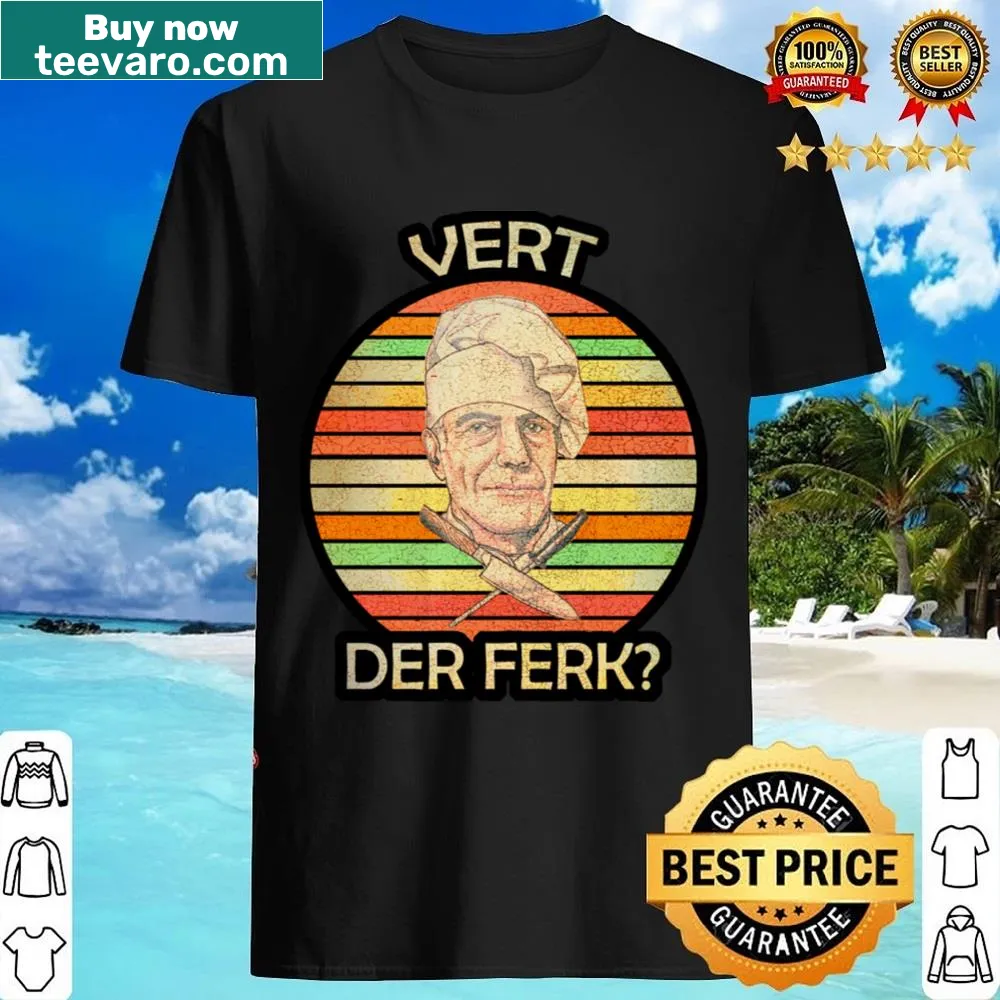 Vintage-inspired shirt with humorous text and graphic