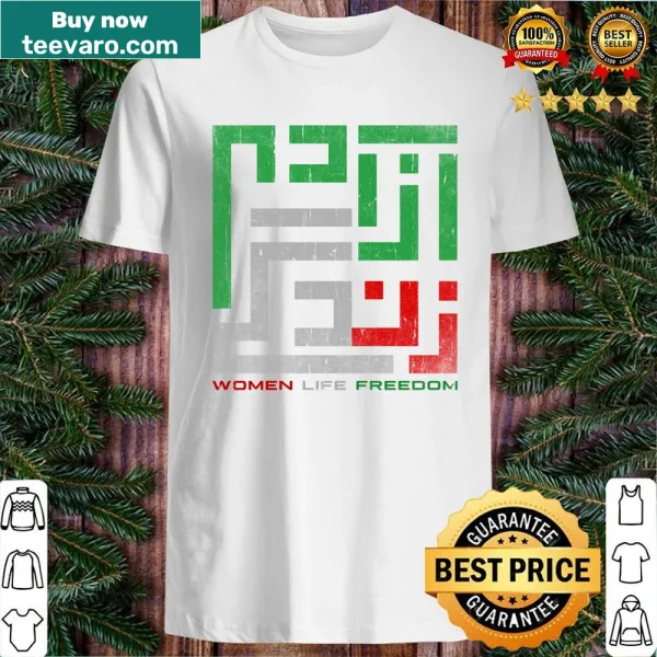 Women Life Freedom shirt with bold text
