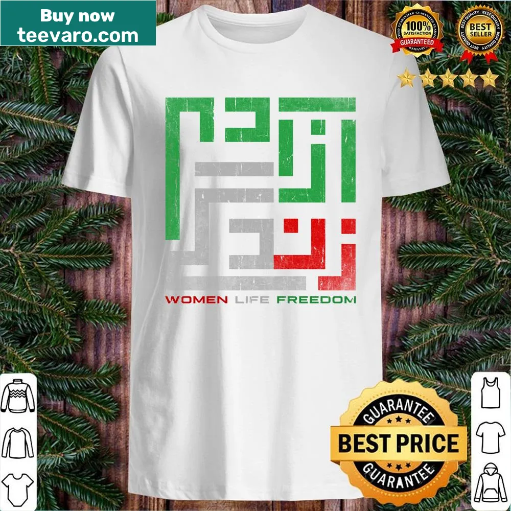 Women Life Freedom shirt with bold text