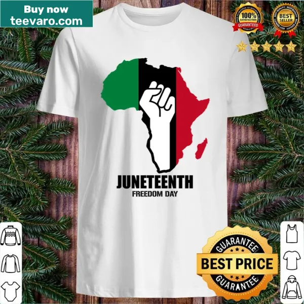 Juneteenth Day shirt celebrating African American heritage