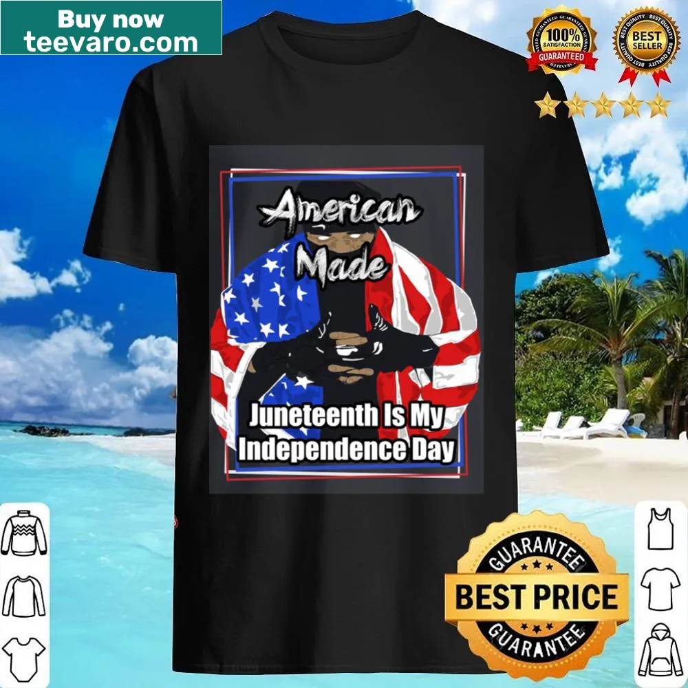 Juneteenth independence shirt with meaningful text