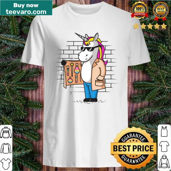 Unicorn graphic t-shirt with whimsical design