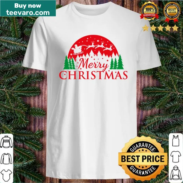 Vintage Merry Christmas shirt with classic design