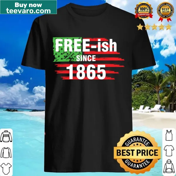 Proud Juneteenth graphic shirt with freedom message
