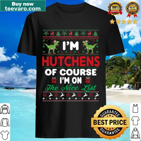 Cute Christmas shirt with nice list text