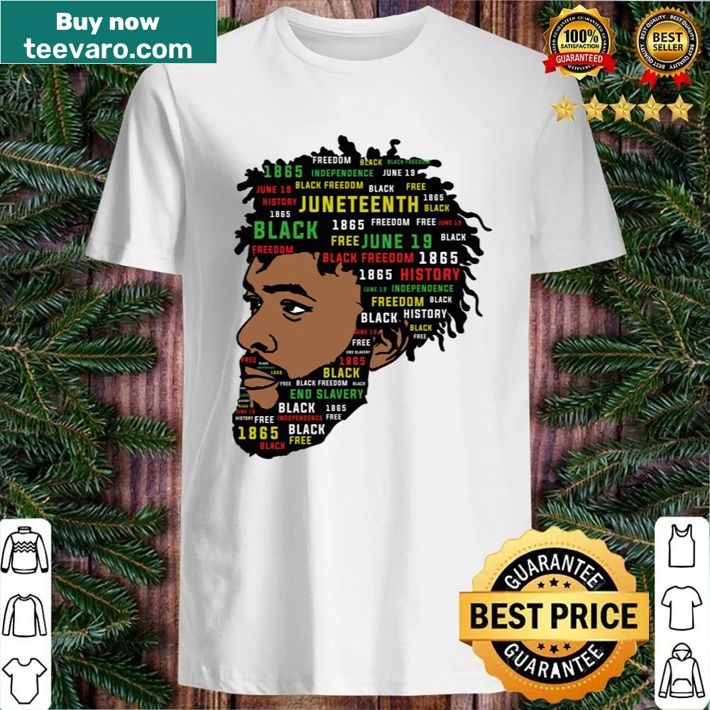 Sleeveless shirt celebrating Juneteenth and ongoing freedom journey