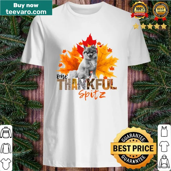 Thankful Spitz shirt with humorous Thanksgiving text