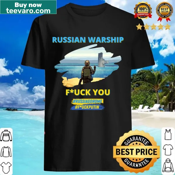 Provocative shirt with bold phrase expressing defiance
