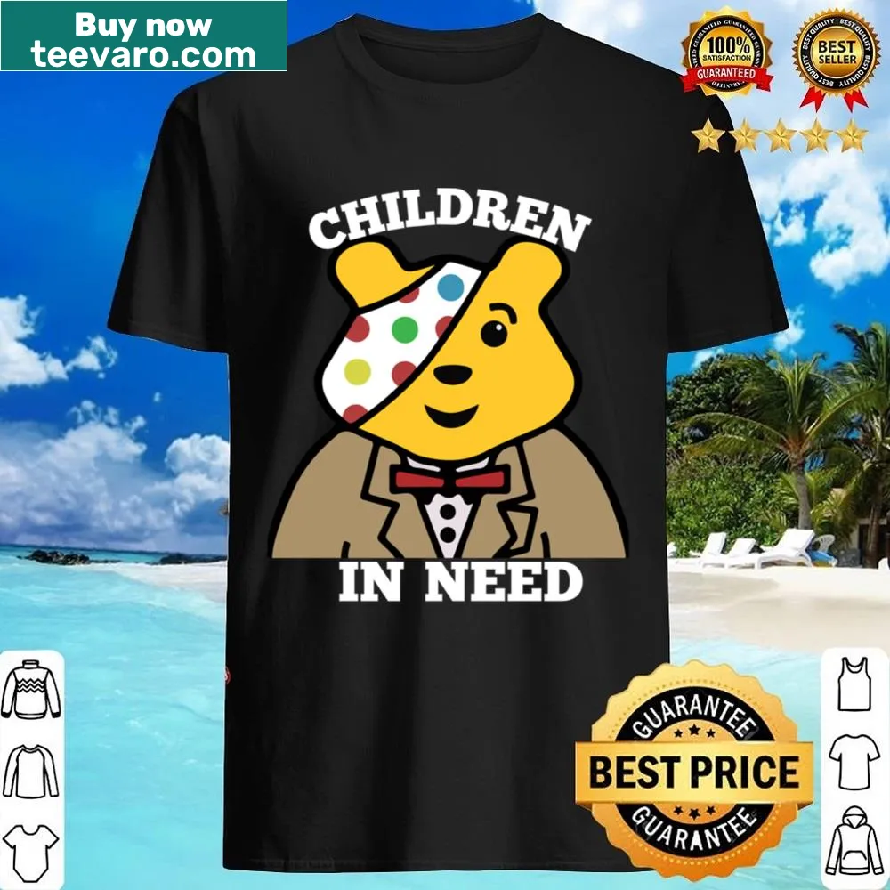 Lightweight shirt featuring Pudsey Bear for Children In Need.