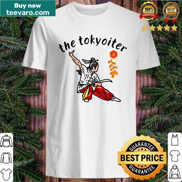 Tokyoiter shirt featuring bold typography celebrating Tokyo culture