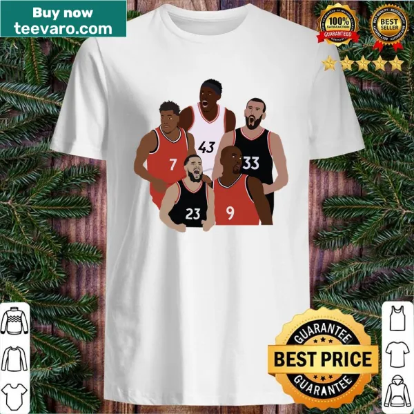 Artistic Toronto Raptors shirt celebrating team spirit