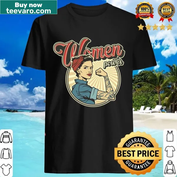 Shirt with empowering messages about women's rights and freedom