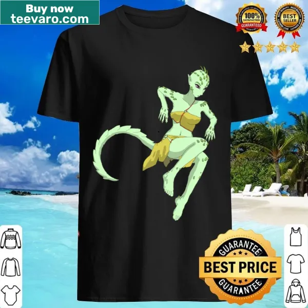 Fantasy graphic of a Dragon Girl on a classic t-shirt