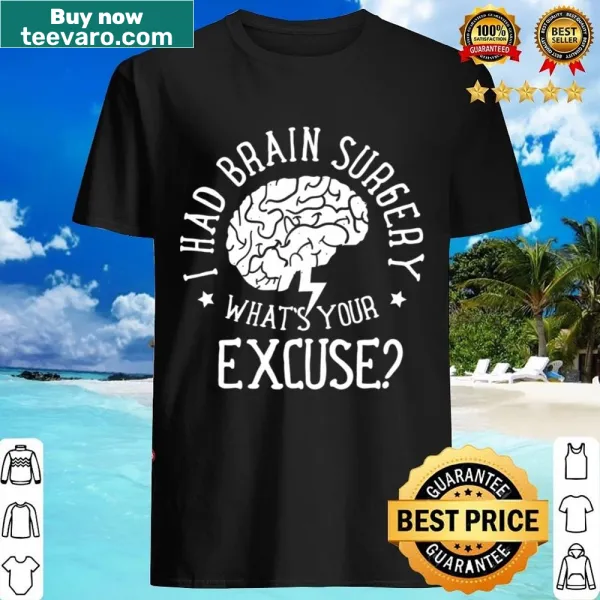 Inspirational t-shirt for brain surgery survivors with empowering text