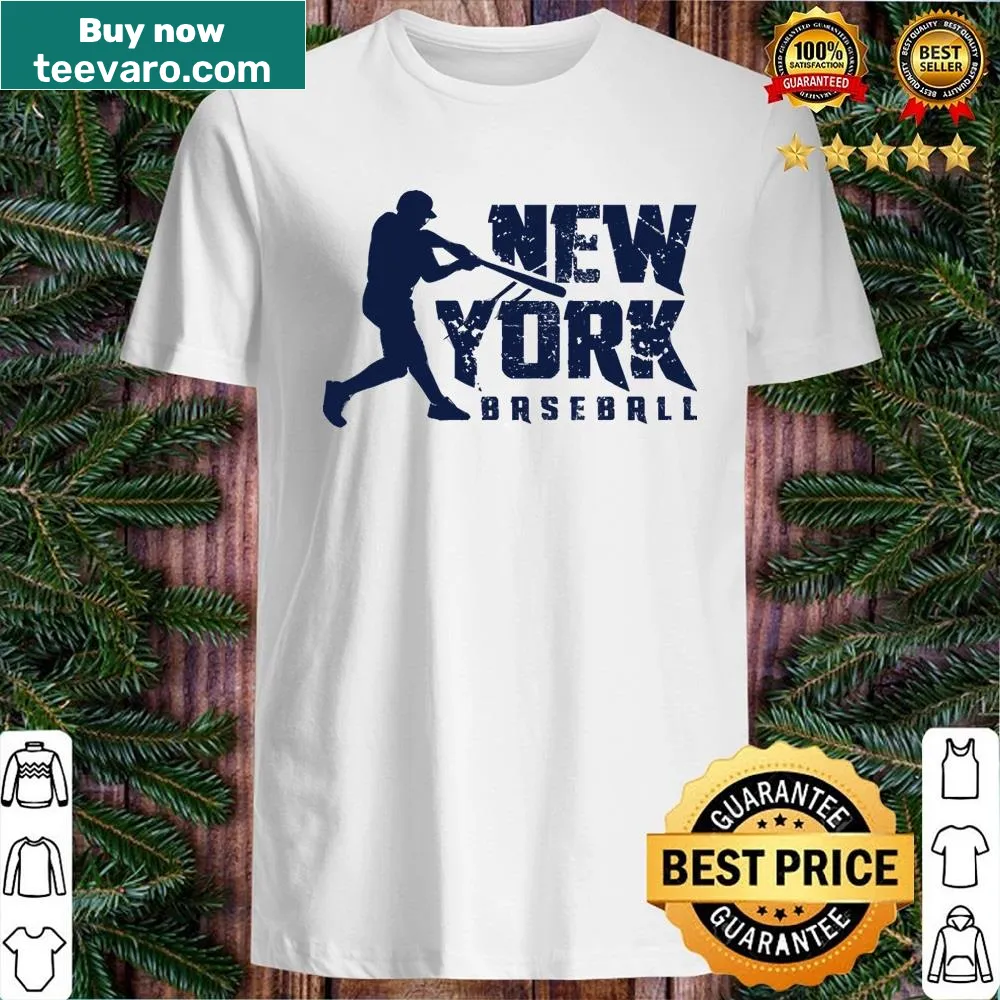 Classic New York Baseball shirt with iconic team design