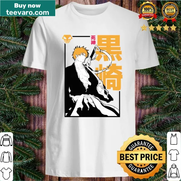 Anime-inspired shirt featuring Ichigo from Bleach
