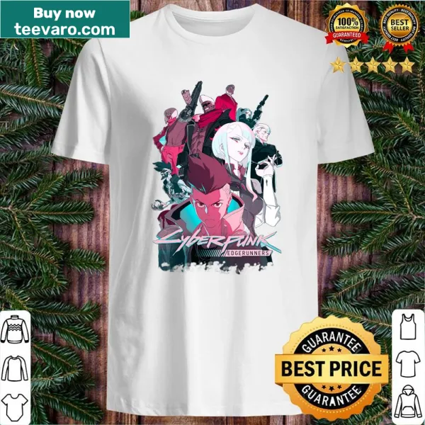 Illustrative shirt featuring characters from David Lucy