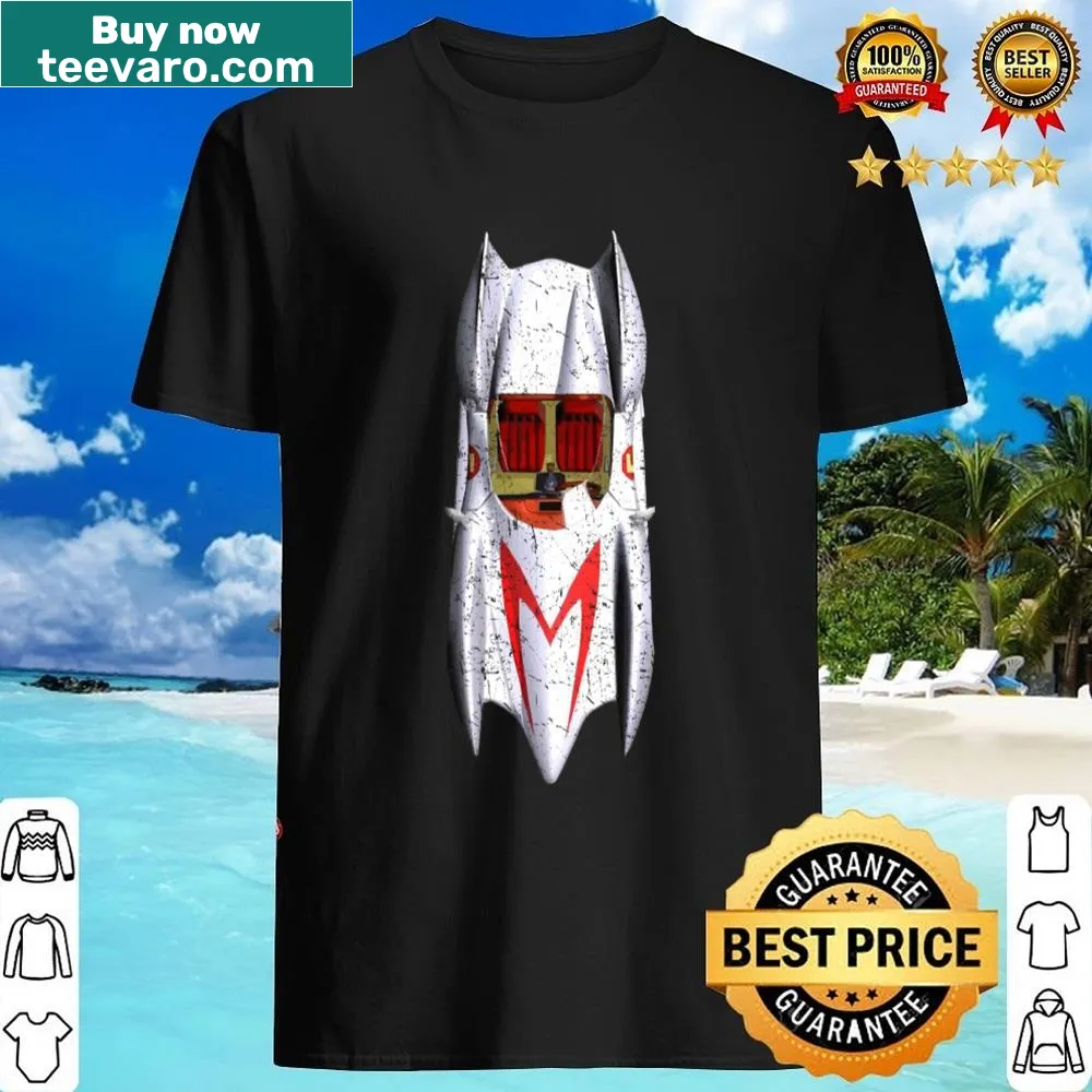 Vintage-style shirt featuring the Mach 5 from Speed Racer