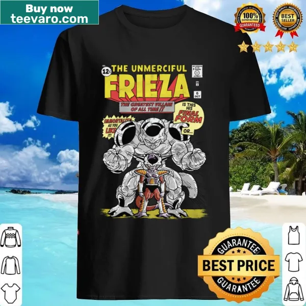 Shirt featuring the Unmerciful Emperor in an intricate graphic design.