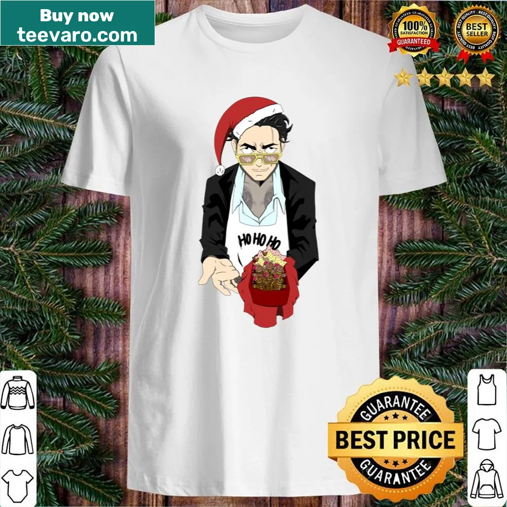Retro househusband themed Christmas shirt