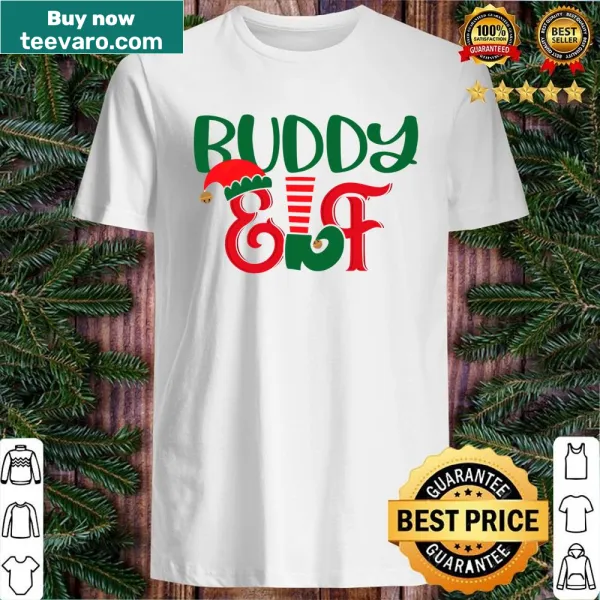 Lightweight shirt featuring cheerful text inspired by Buddy Elf