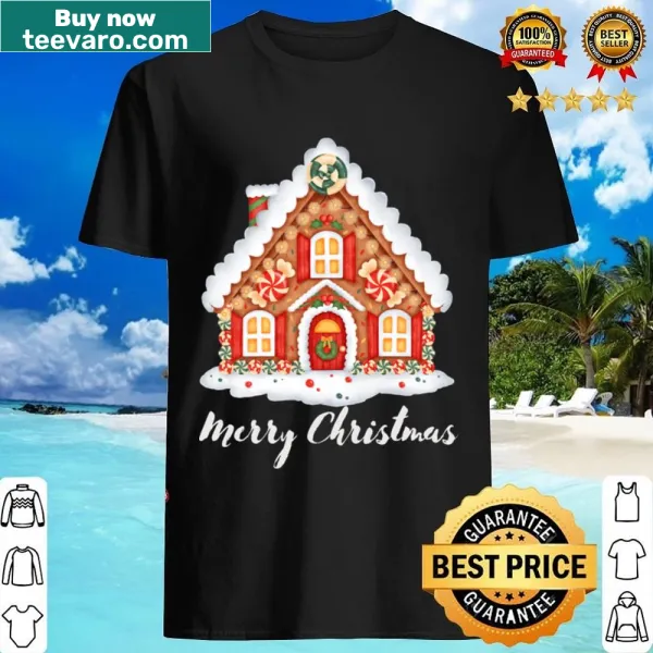 Classic Merry Christmas shirt with cheerful greeting