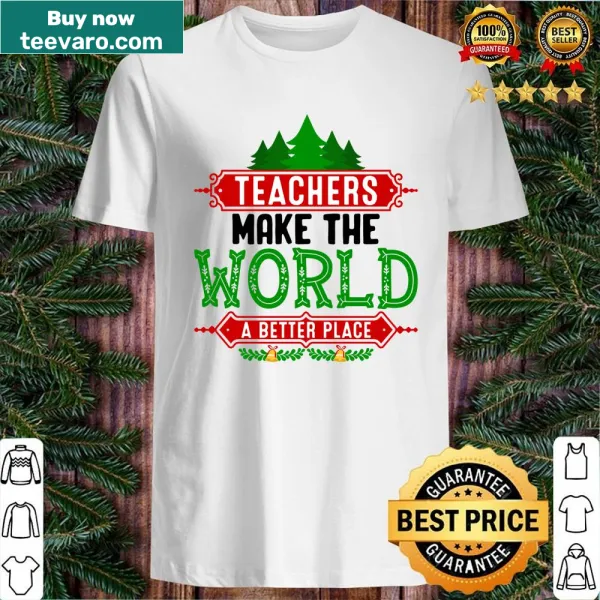 Festive shirt designed for teachers celebrating Christmas