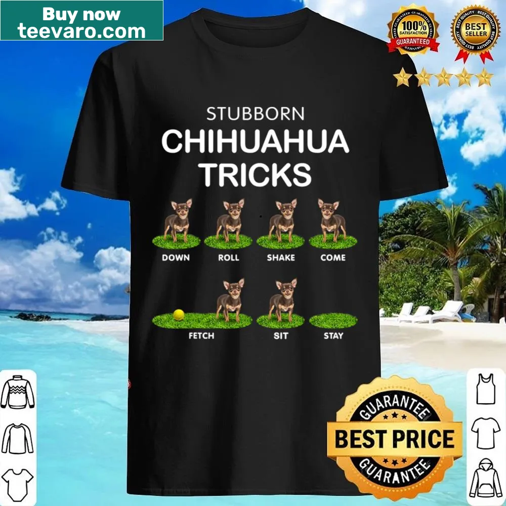 Funny Chihuahua graphic shirt for dog lovers