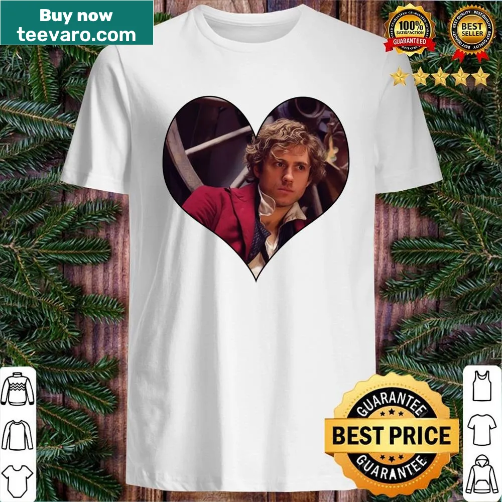 Heart-shaped tribute shirt for Enjolras from Les Misérables