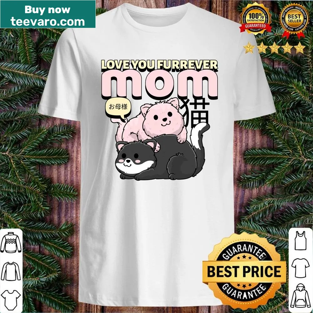 Mom shirt with a heartfelt message about love and pets