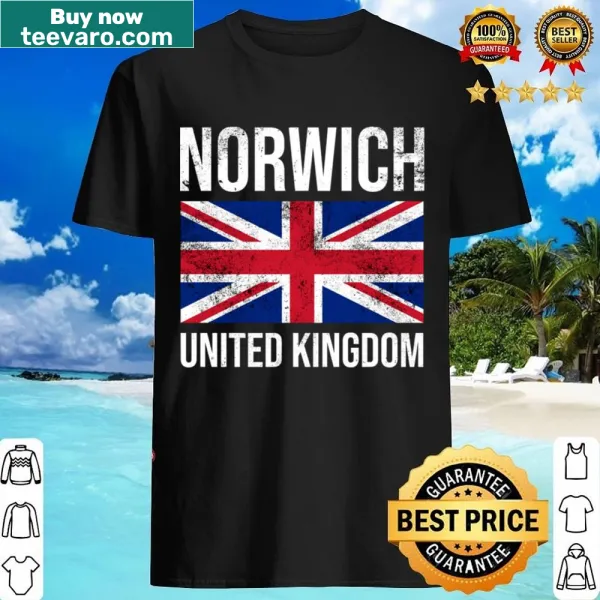 Shirt featuring a Union Jack design representing the UK