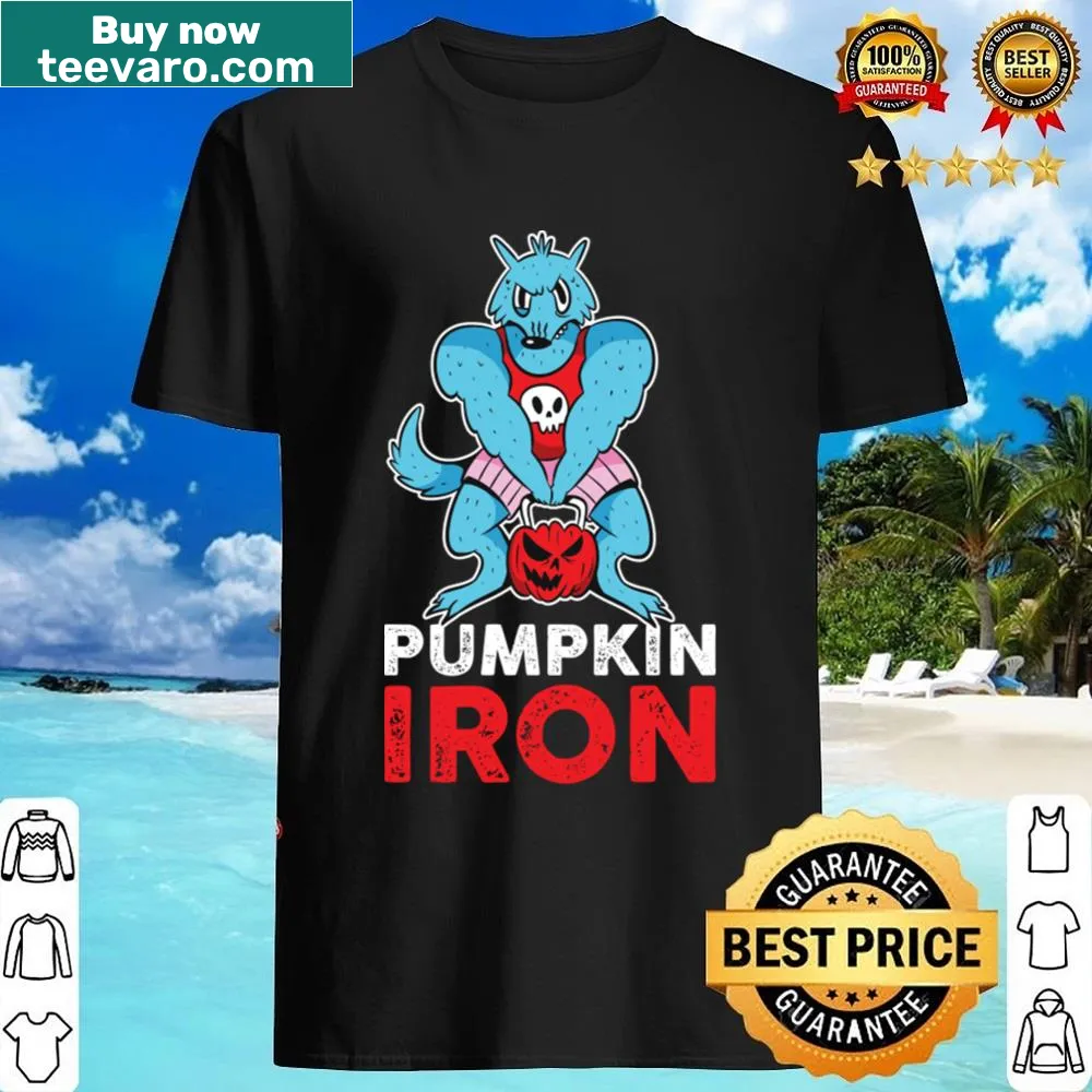 Funny pumpkin-themed shirt with playful text