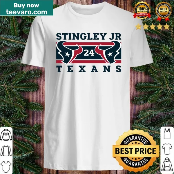 Football t-shirt featuring Stingley Jr. and number 24