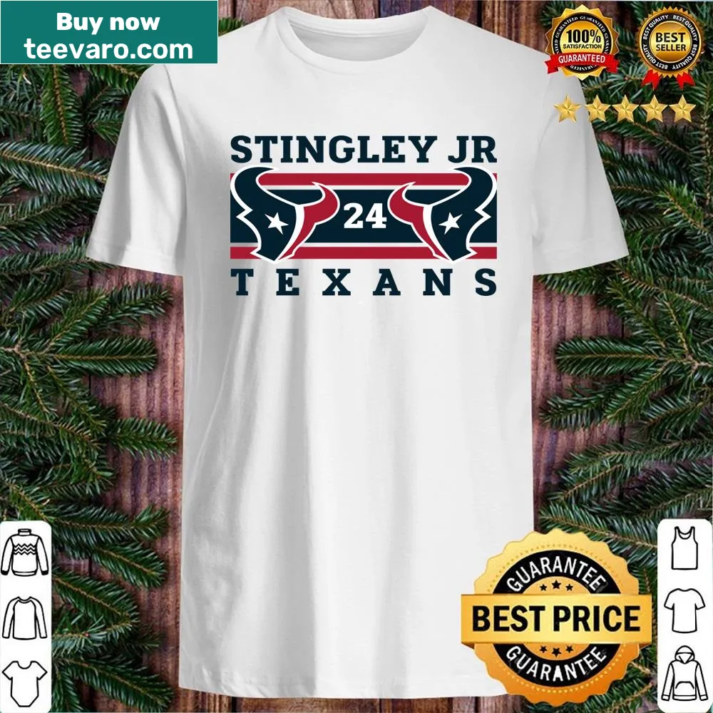 Football t-shirt featuring Stingley Jr. and number 24