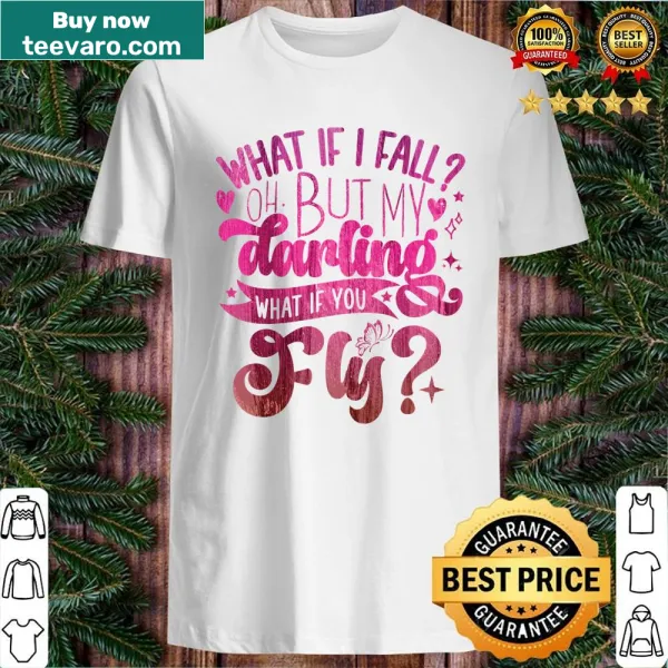 Inspirational shirt with elegant typography featuring a motivational quote.