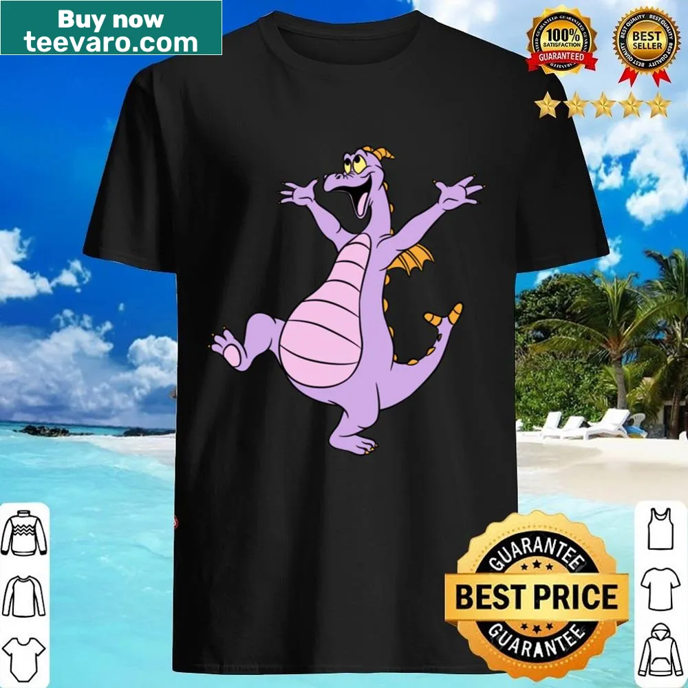 Illustration of Figment character on an essential shirt
