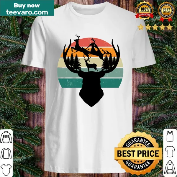 Illustrative shirt celebrating the hunting lifestyle