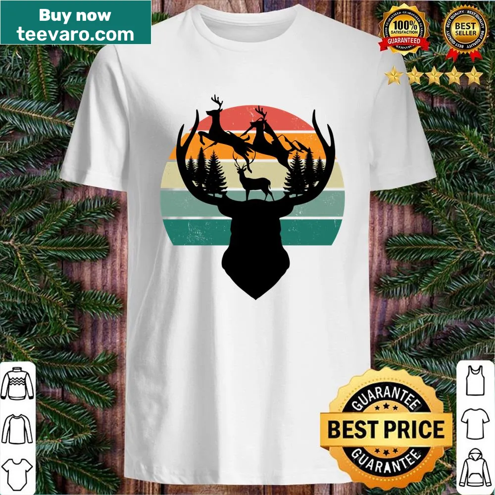Illustrative shirt celebrating the hunting lifestyle