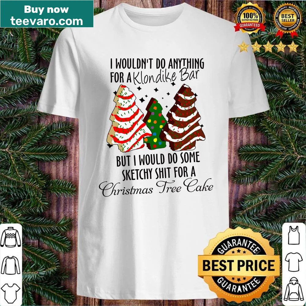 Christmas shirt featuring the phrase about Klondike bars