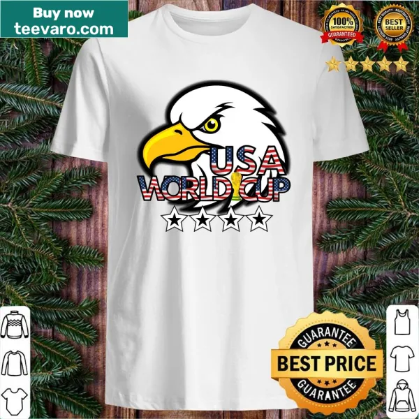 Mikitiez shirt celebrating USA football with eagle graphic