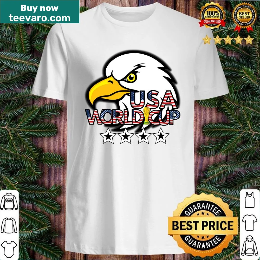 Mikitiez shirt celebrating USA football with eagle graphic