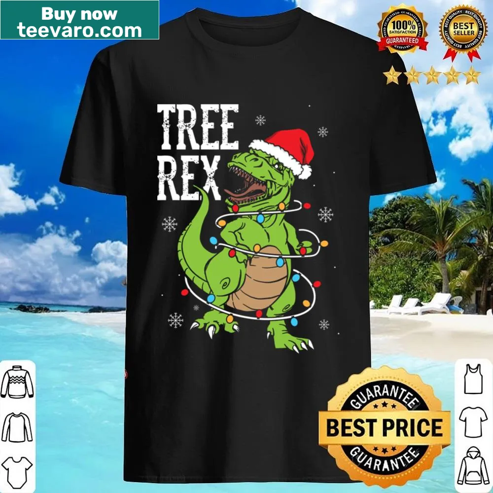 Illustration of a T-Rex combined with a tree