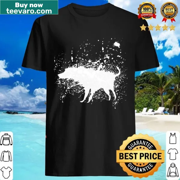 Dog design inspired by street art for casual wear